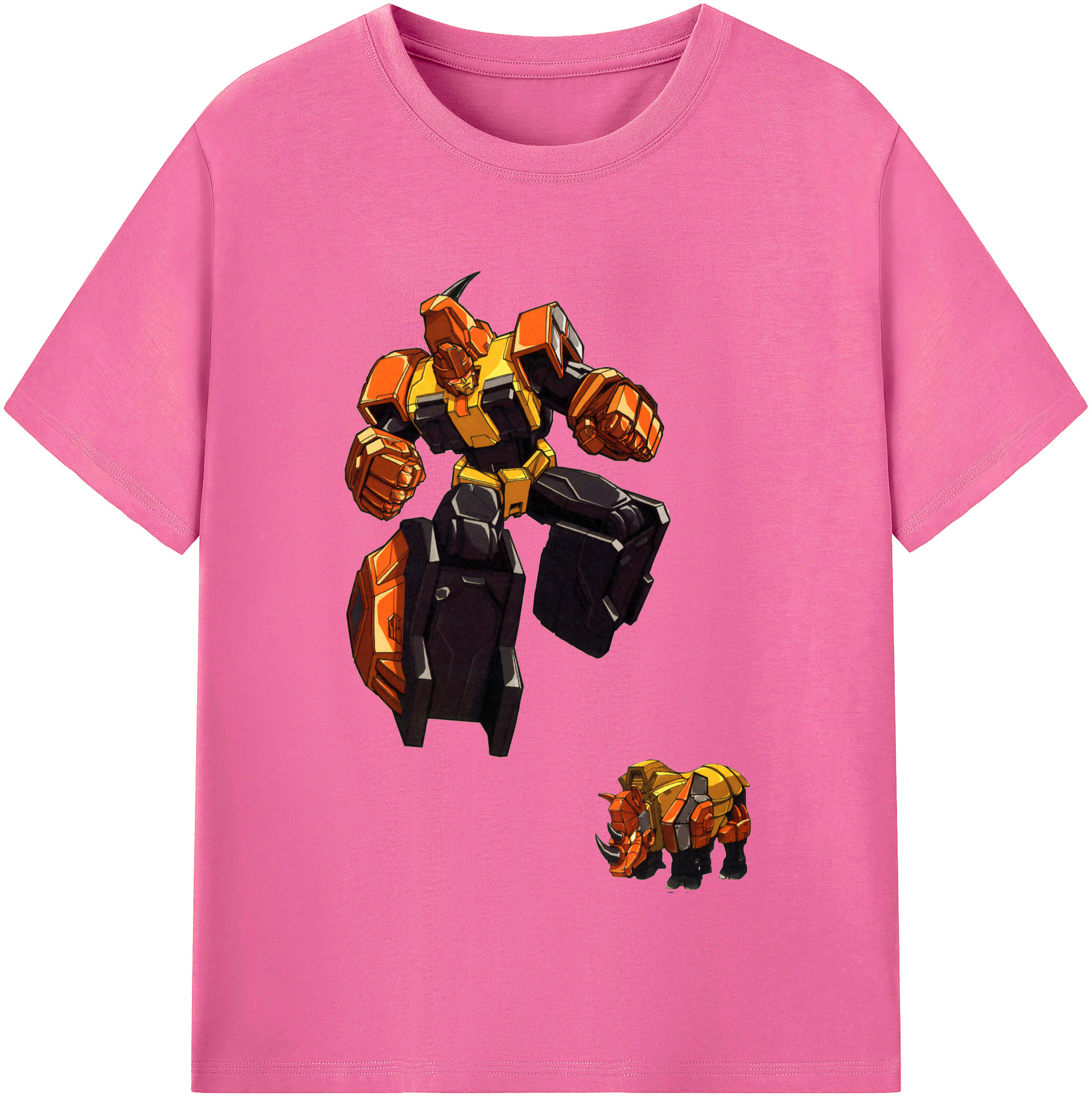（画像用）  レディースカジュアルプリントTシャツ（綿100％）